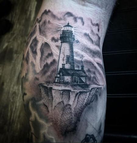 Tattoos - Billy Williams Tiny Lighthouse - 141513